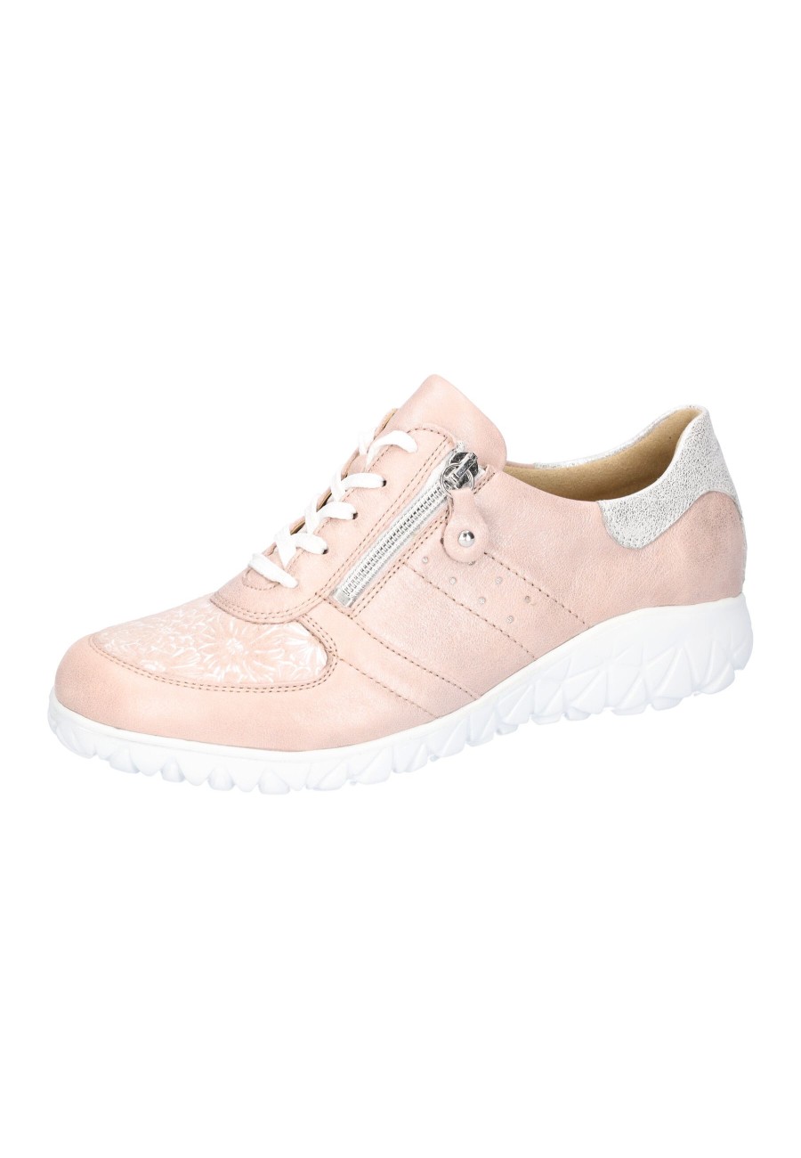 Waldläufer Sneaker | Havy Apricot Nude Silber