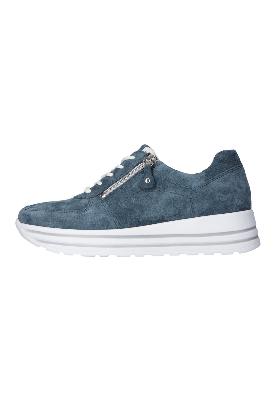 Waldläufer Sneaker | H-Lana Denim Weis