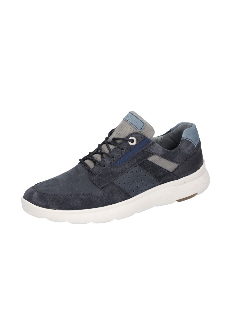 Waldläufer Sneaker | Heiko Deepblue Marine Basalt Denim Ocean