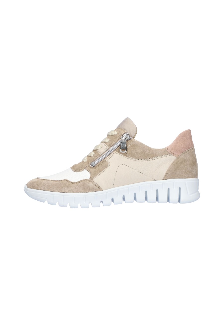 Waldläufer Sneaker | H-Birdy Storm Weiss Creme