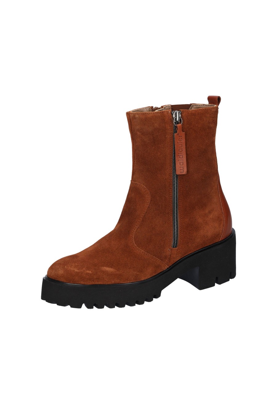 Waldläufer Stiefel | H-Nira Cognac Reh